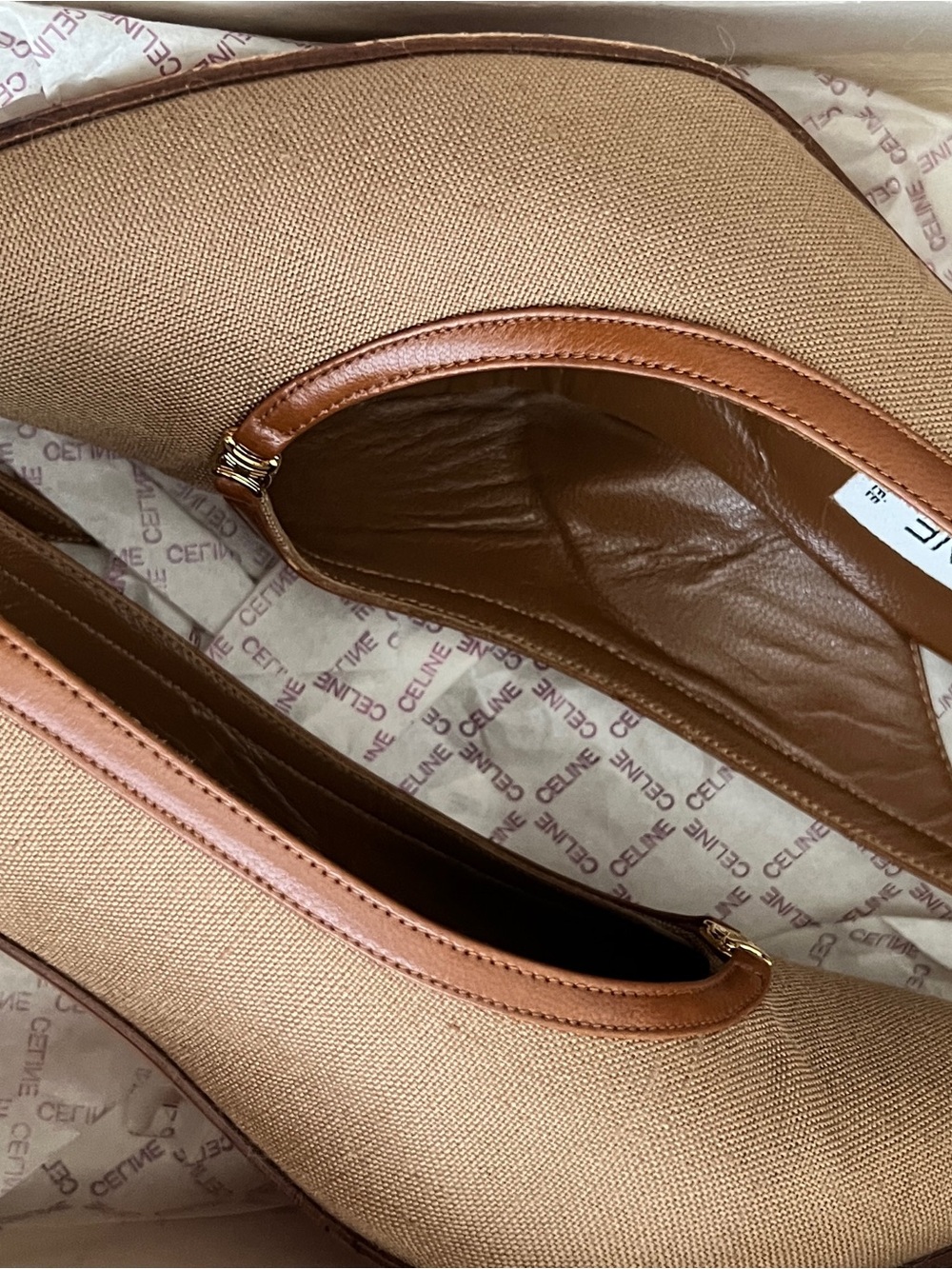 Celine Slingback Slip On Pumps - Picture 5 of 8